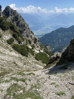 Zdjęcie z Peter Bussjäger wzdłuż trasy