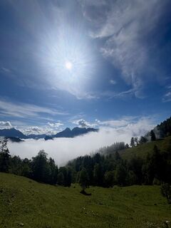 Foto von Elisa Thewanger entlang der Tour