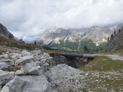 Foto von Anne-Lise Garnier entlang der Tour