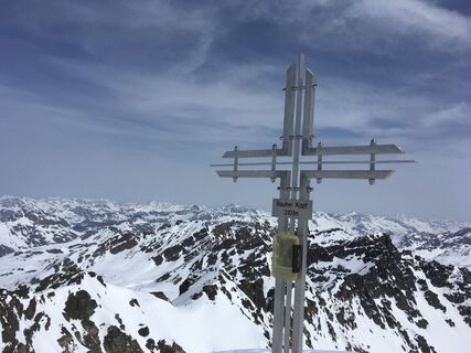 Gipfelkreuz Rauher Kopf