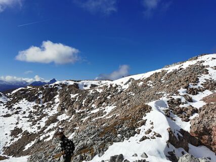 Fotografia z Johanna Boltner na trase