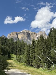 Foto von Irene Frattaroli entlang der Tour
