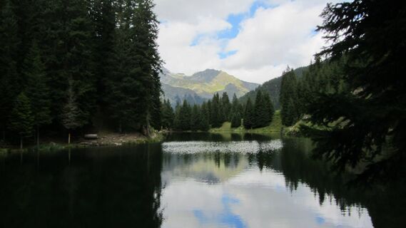 Ironbike, Schwarzsee auf der Pardatschalpe