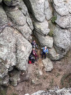 Foto de Roland Morth a lo largo del recorrido