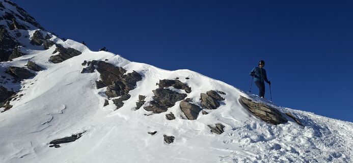 Zdjęcie z Adriano Placenzotto wzdłuż trasy