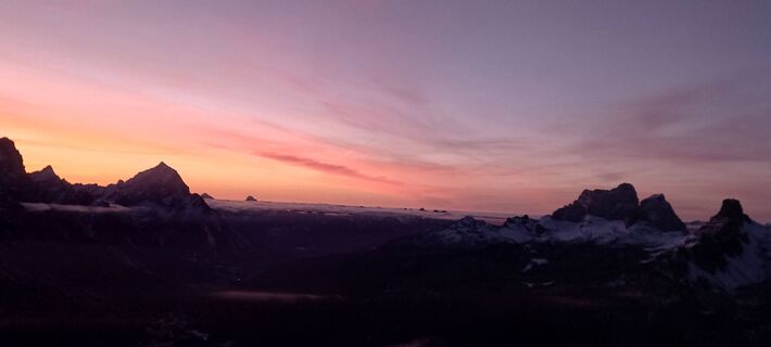 Foto von Corrado Menardi entlang der Tour