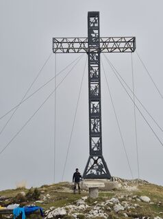 Foto de hannes Zederbauer a lo largo del recorrido