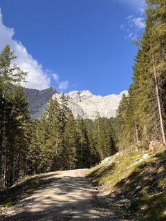 Photo de Laura Eckardt le long du parcours