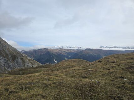 Photo de Robert Walter le long du parcours