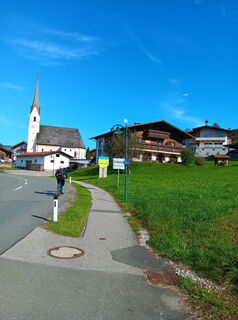 Fotografia z Fritz Schernthaner na trase