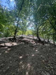Foto de Bendegúz Ligeti a lo largo del recorrido