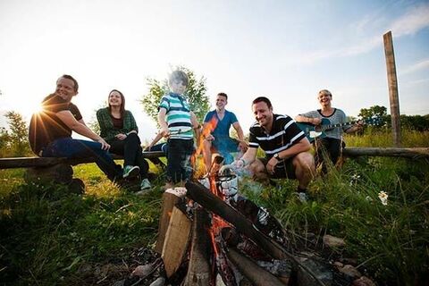 Lagerfeuer am Hühnerbach