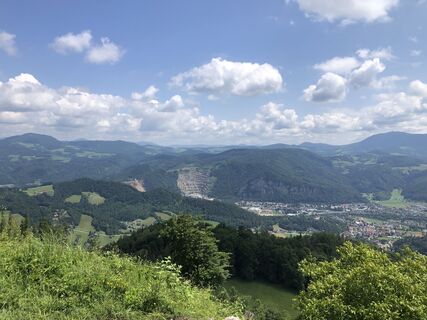 Foto de Erich Trattner a lo largo del recorrido