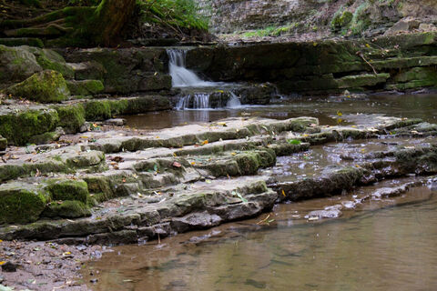 Wasserfall in der Schlichemklamm