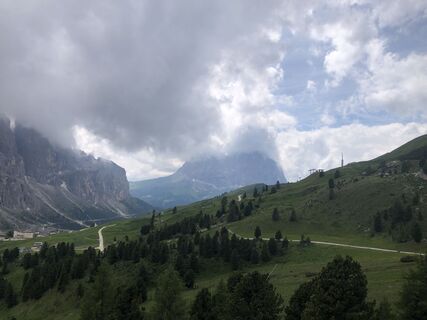 Foto von Peter Laure entlang der Tour