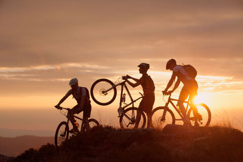 Mountainbiker im ZweiTälerLand