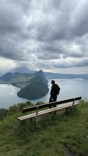 Foto von Rodrigo Martino entlang der Tour