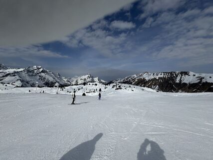 Photo de Yvonne le long du parcours