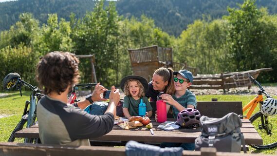 Familienrast in Leutasch