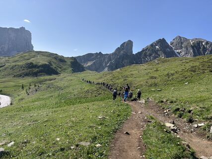 Foto von Gianfranco Idini entlang der Tour