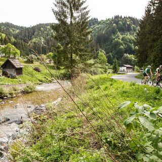 Eisenkappel in Richtung Schaidasattel