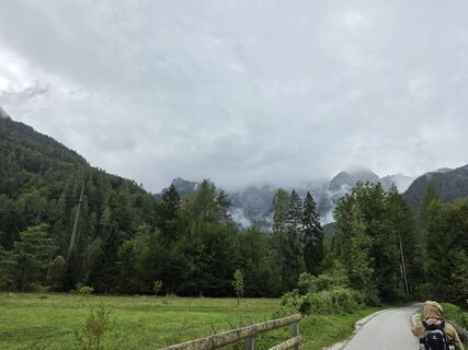 Foto von Bernhard Grumbeck entlang der Tour
