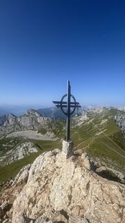 Zdjęcie z Sarah wzdłuż trasy