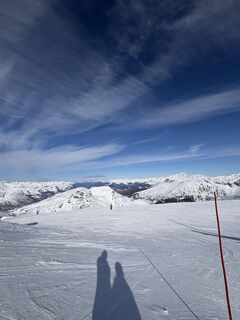 Photo de Auriane Rey le long du parcours