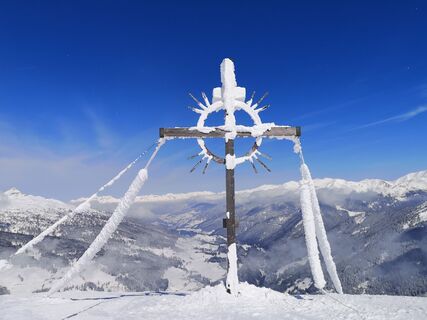 Photo de Christiane Tillian le long du parcours
