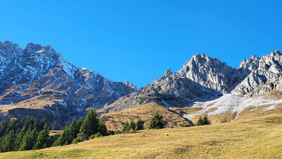 Photo de Ursula Schmid le long du parcours