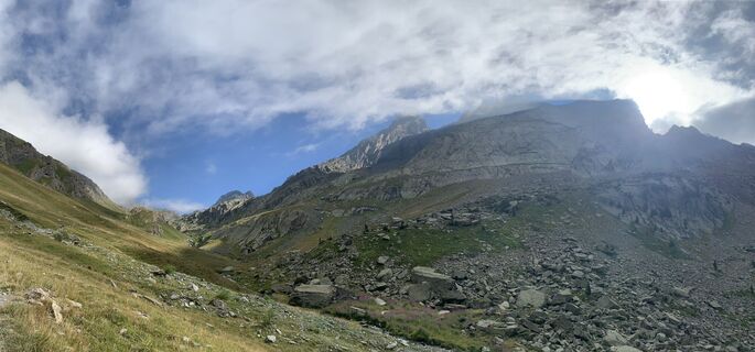 Foto von Toni Lerda entlang der Tour