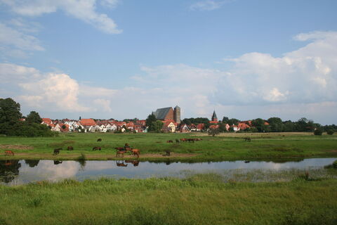 Ein Blick auf die Reiterstadt Verden