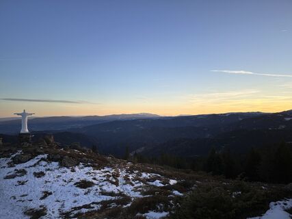 Foto de Andrea Mohl a lo largo del recorrido