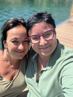 Foto von Susanne Bruhin entlang der Tour