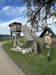 Foto von Babs Holz entlang der Tour