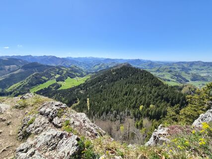 Foto von Paula Sedláček entlang der Tour