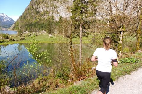 Atemberaubende Aussicht für Läufer