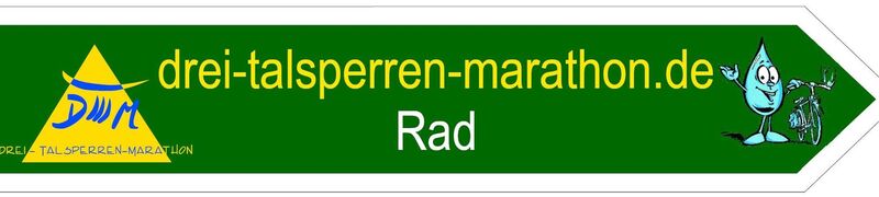 Markierung der Strecke