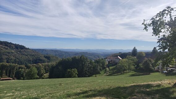 Photo de Maggy le long du parcours