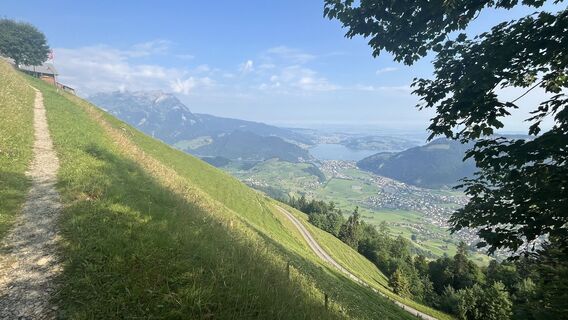 Foto von Boris Schickedanz entlang der Tour