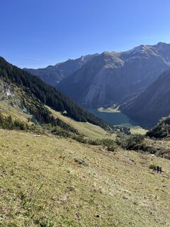 Drei Seen vom Vilsalpsee zum Schrecksee und zur Landsberger Hütte