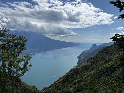 Foto von Gerhard Mizelli entlang der Tour