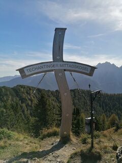Foto von Dagmar Hofer entlang der Tour