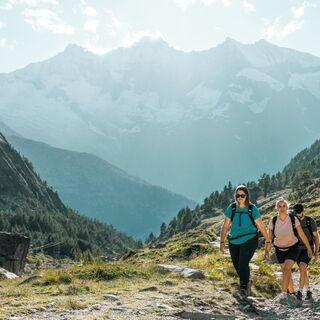 Kurz vor der Almagelleralp