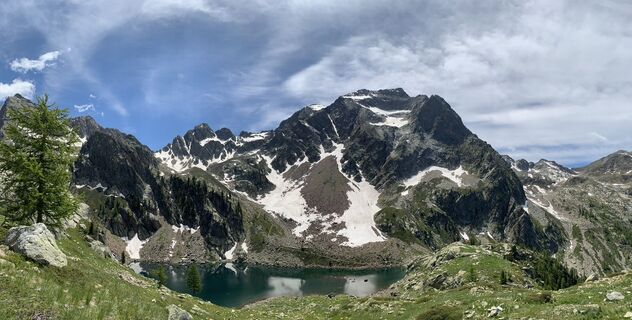 Photo de Toni Lerda le long du parcours