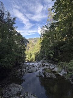Foto von Julian Topf entlang der Tour