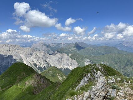 Foto de Mario Tauber a lo largo del recorrido