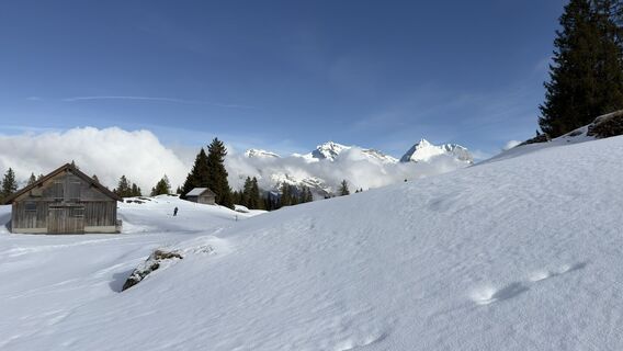 Photo de Peter Burki le long du parcours