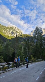 Photo de Peter Bertoncelj le long du parcours