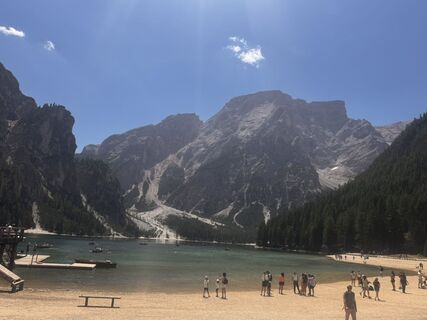 Foto von Nataša Jevsnik entlang der Tour